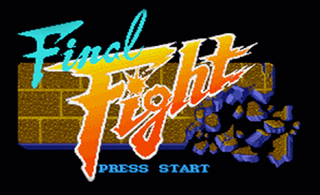Final Fight Title Screen