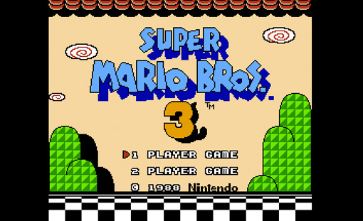 Super Mario Bros 3 Title Screen