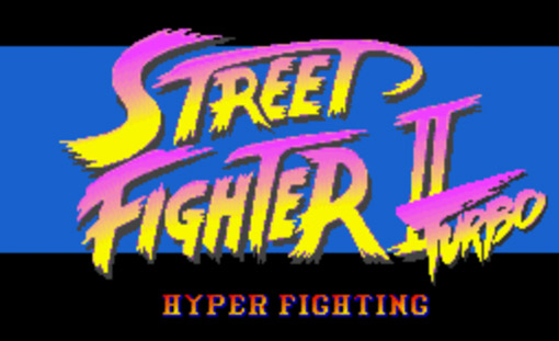 Street Fighter 2 Turbo Title Screen
