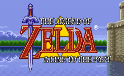 The Legend of Zelda: A Link to the Past Title Screen