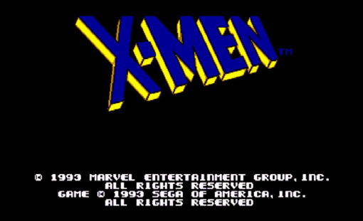 X-Men Title Screen