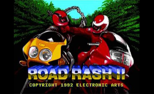 Road Rash II title screen