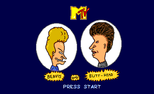 Beavis and Butt-Head Title Screen