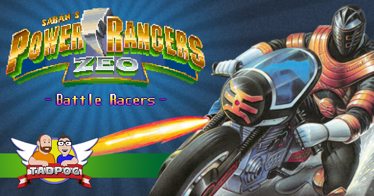 Ep. 538 Power Rangers Zeo Battle Racers TADPOG Tyler and Dave Play Old Games